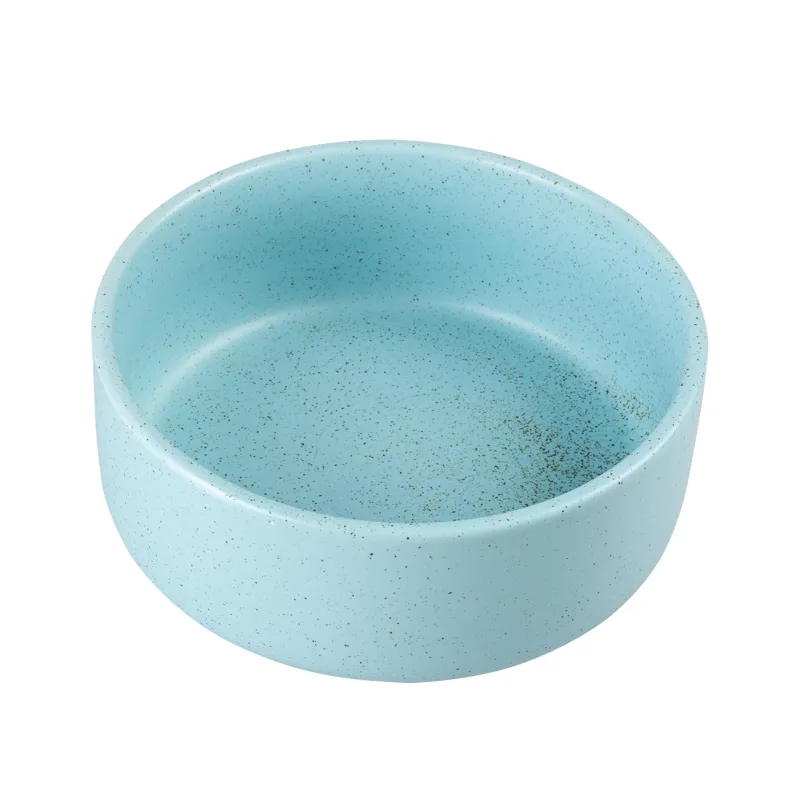 Katzennäpfe & Tränken Duvoplus Keramiknapf Stone Speckle - türkis...