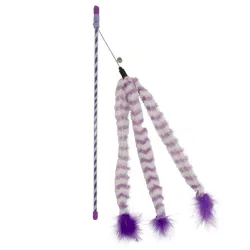 Katzenspielzeug Duvoplus Cat Toy Spielangel Catchy Plüsch-Schwanz...