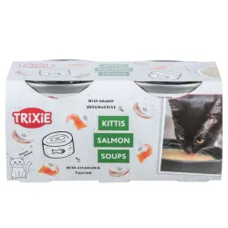 Katzensnacks Trixie Kittis Salmon Soup - 4 × 80 g jetzt online
