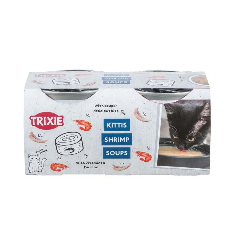 Katzensnacks Trixie Kittis Shrimp Soup - 4 × 80 g jetzt online