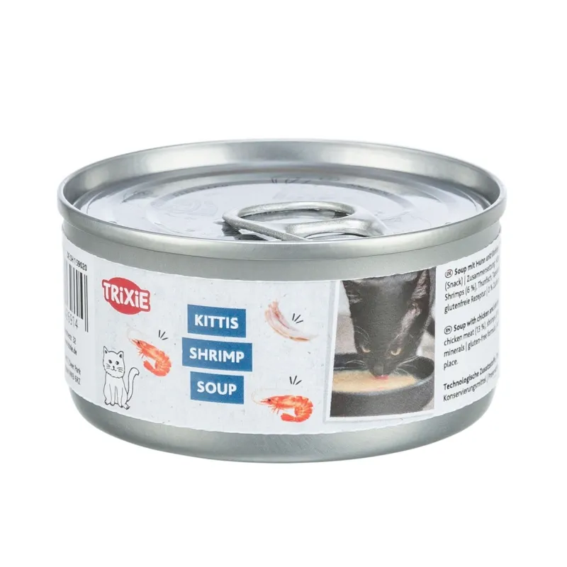 Katzensnacks Trixie Kittis Shrimp Soup - 4 × 80 g jetzt online