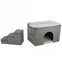 Kratzbäume & -möbel Trixie Höhle Harvey mit Treppe - 154 × 60 × 60...