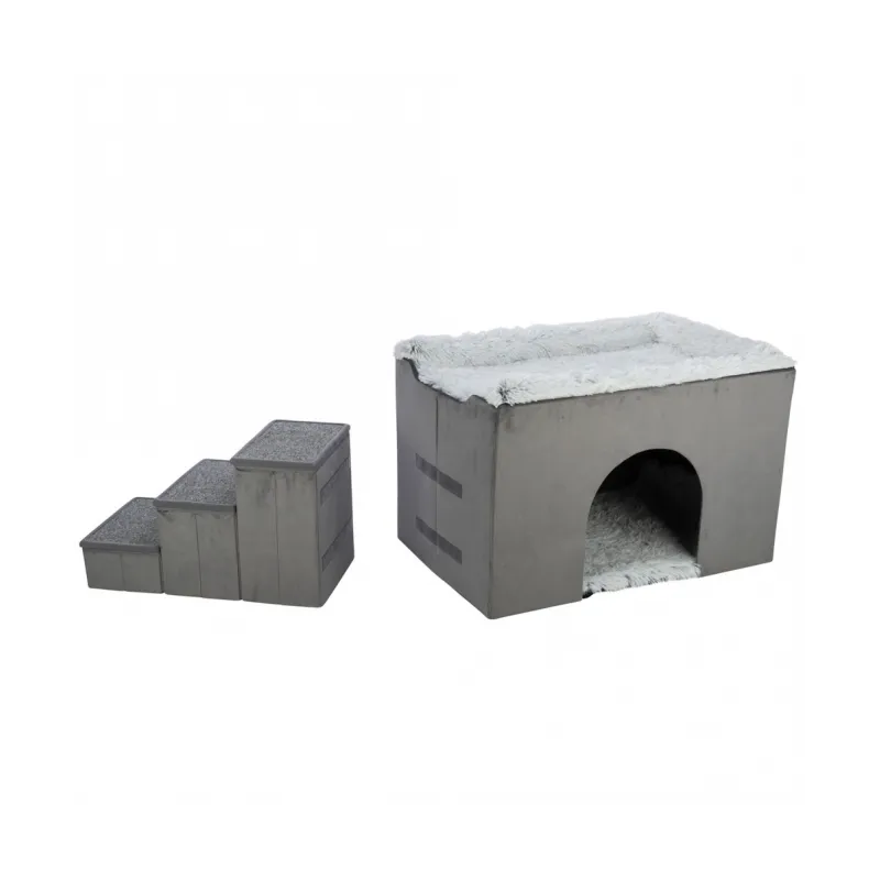 Kratzbäume & -möbel Trixie Höhle Harvey mit Treppe - 154 × 60 × 60...