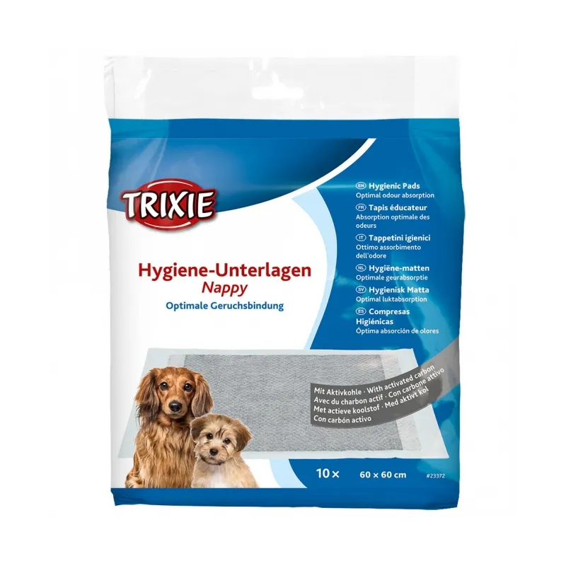 Pflege & Gesundheit Trixie Hygiene-Unterlage Nappy mit Aktivkohle...