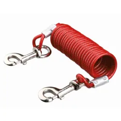 Haus & Hof Trixie Anbindeleine mit Spiralkabel jetzt online