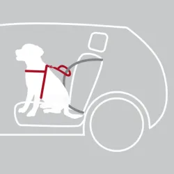 Reise & Transport Trixie Auto-Sicherheitsgeschirr Dog Protect - M:...