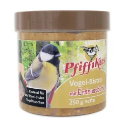 Gartenvogelfutter Pfiffikus Vogel-Bistro Erdnussbutter 250g jetzt...