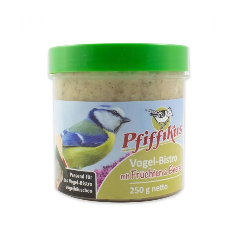 Gartenvogelfutter Pfiffikus Vogel-Bistro Früchte & Beeren 250g...
