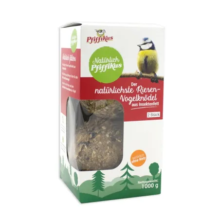Gartenvogelfutter Natürlich Pfiffikus Riesenknödel - 2 Stück jetzt...