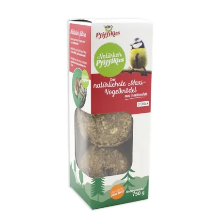 Gartenvogelfutter Natürlich Pfiffikus Maxi-Vogelknödel - 3 Stück...