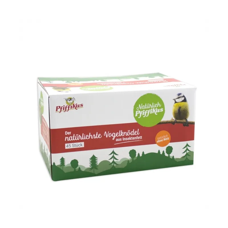 Gartenvogelfutter Natürlich Pfiffikus Insektenfettknödel 45er...