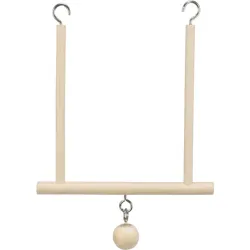 Ausstattung & Zubehör Trixie Trapezschaukel mit Holzkugel - 12 x...