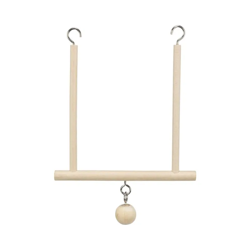 Ausstattung & Zubehör Trixie Trapezschaukel mit Holzkugel - 12 x...