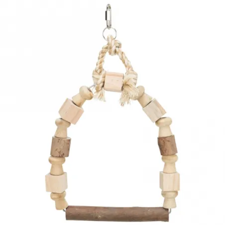 Ausstattung & Zubehör Trixie Bogenschaukel mit Holzklötzen - Groß...