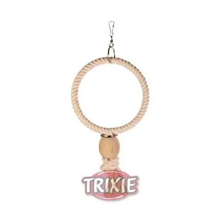 Ausstattung & Zubehör Trixie Baumwollring mit Holzkugel - 24 cm...