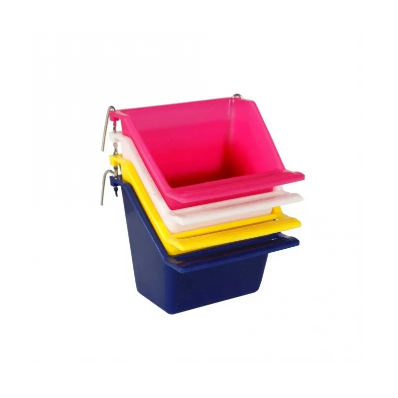 Ausstattung & Zubehör Karlie Kunststoff-Vogelnapf - Eckig - Klein,...