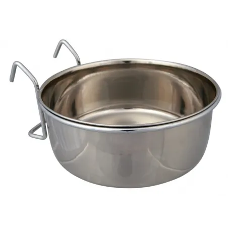 Ausstattung & Zubehör Trixie Edelstahlnapf mit Halter - 600 ml...