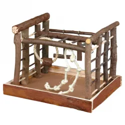 Ausstattung & Zubehör Trixie Vogelspielplatz aus Naturholz jetzt...