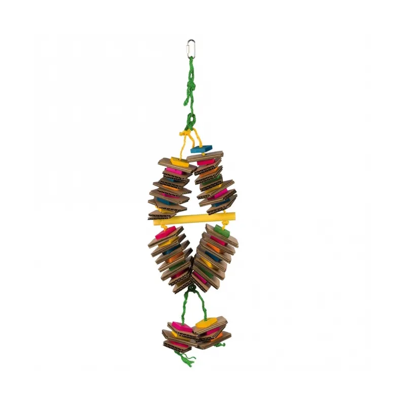 Ausstattung & Zubehör Trixie Vogelspielzeug aus Holz und Pappe...