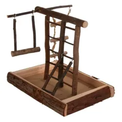 Ausstattung & Zubehör Trixie Naturholz-Spielplatz für Vögel jetzt...