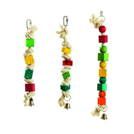 Ausstattung & Zubehör Karlie Buntes Holz-Spielseil - Kurz jetzt online