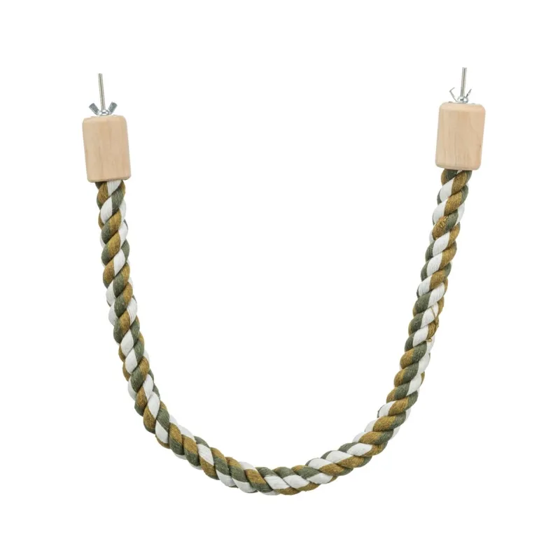Ausstattung & Zubehör Trixie Baumwoll-Sitzstange - 75 cm / 30 mm...