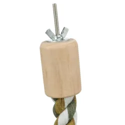 Ausstattung & Zubehör Trixie Baumwoll-Sitzstange - 75 cm / 30 mm...