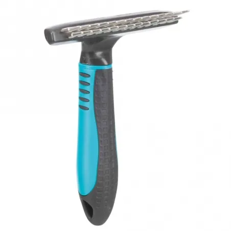 Fellpflege Trixie Metallstriegel für Langhaar mit Doppelzinken...