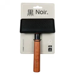 Pflege & Gesundheit EBI Noir Japandi Slicker-Bürste - L - 18,5 x...
