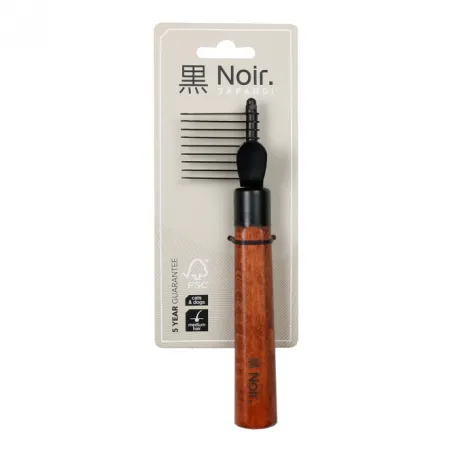 Pflege & Gesundheit EBI Noir Japandi Entfilzungskamm - S - 18 x...