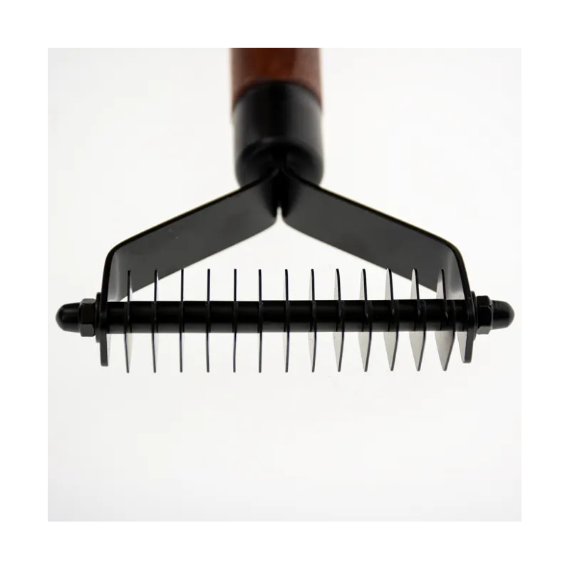 Pflege & Gesundheit EBI Noir Japandi Trimmstriegel - 13 Klingen...