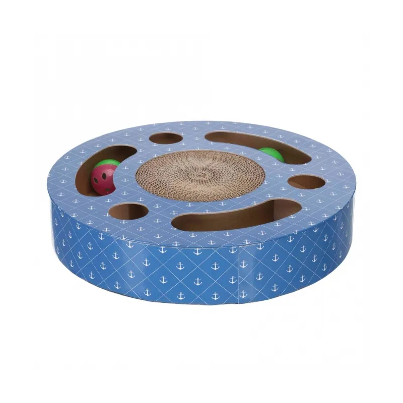 Kratzbäume & -möbel Trixie Kratztrommel aus Pappe mit Spielbällen...