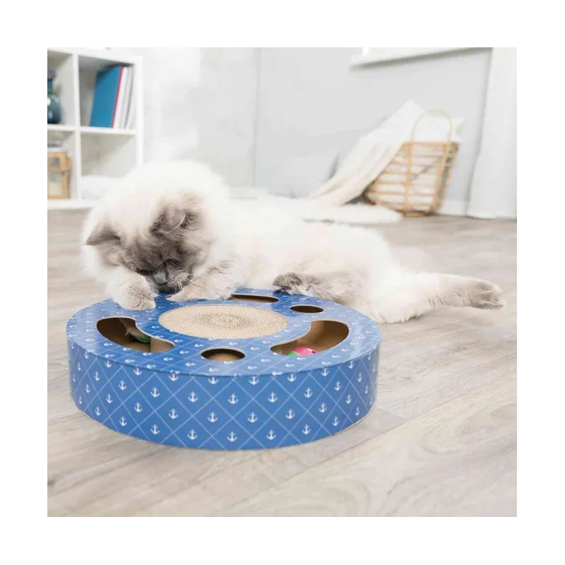 Kratzbäume & -möbel Trixie Kratztrommel aus Pappe mit Spielbällen...