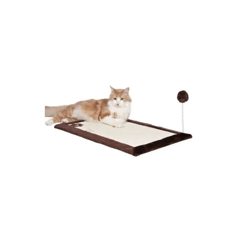 Kratzbäume & -möbel Trixie Kratzmatte mit Spielzeug auf Feder...