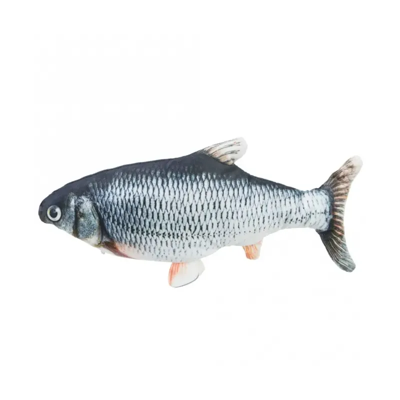 Katzenspielzeug Trixie Zappelfisch - grau, 30 cm jetzt online