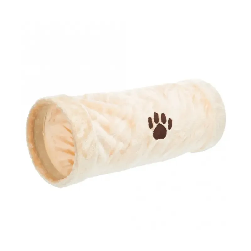 Katzenspielzeug Trixie Crunch Plüschtunnel, 60 cm - Beige jetzt online