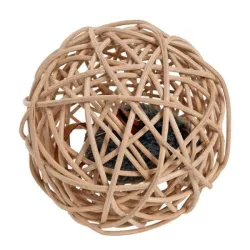 Katzenspielzeug Karlie Mouseball - Weidenball mit Soundchipmaus...