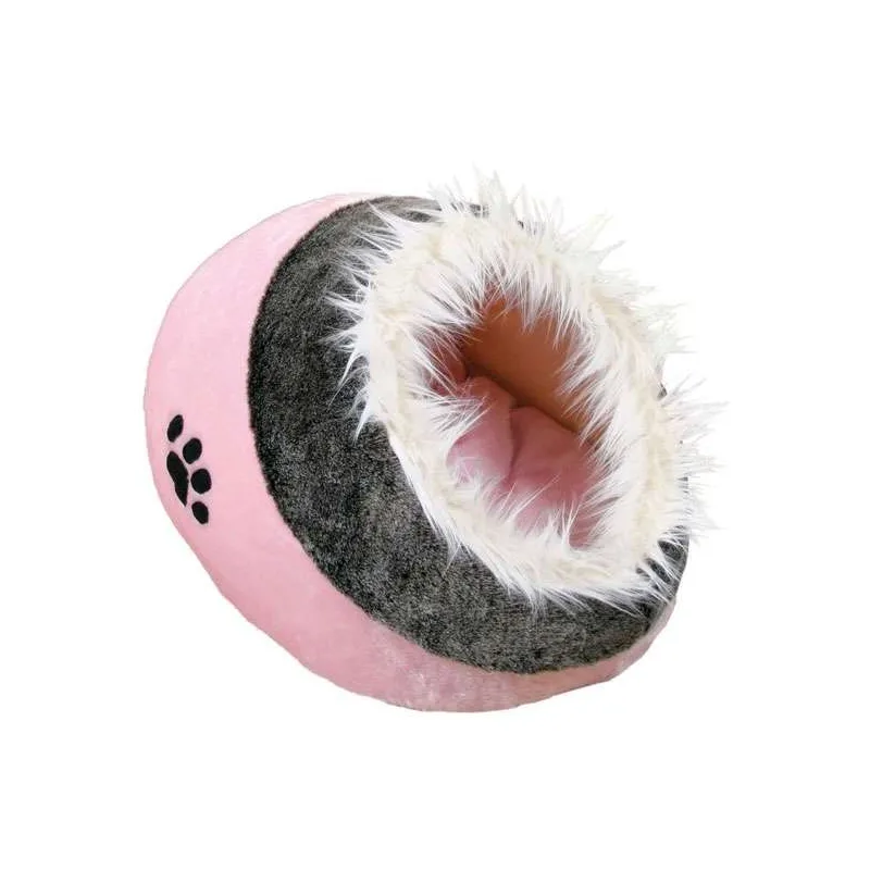 Katzenbetten & Katzenkörbe Trixie Kuschelhöhle Minou - rosa/grau...