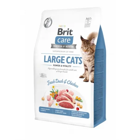 Katzen Trockenfutter Brit Care Cat Grain-Free - Large cats - Power...