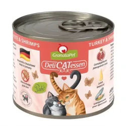 Katzen Nassfutter GranataPet Delicatessen Dose Pute & Shrimps -...