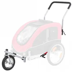 Reise & Transport Trixie Jogger-Umbausatz für Hundeanhänger - für...