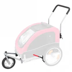 Reise & Transport Trixie Jogger-Umbausatz für Hundeanhänger - für...