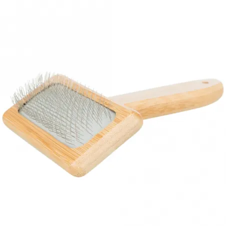 Fellpflege Trixie Softbürste aus Bambus - 9 x 15 cm jetzt online