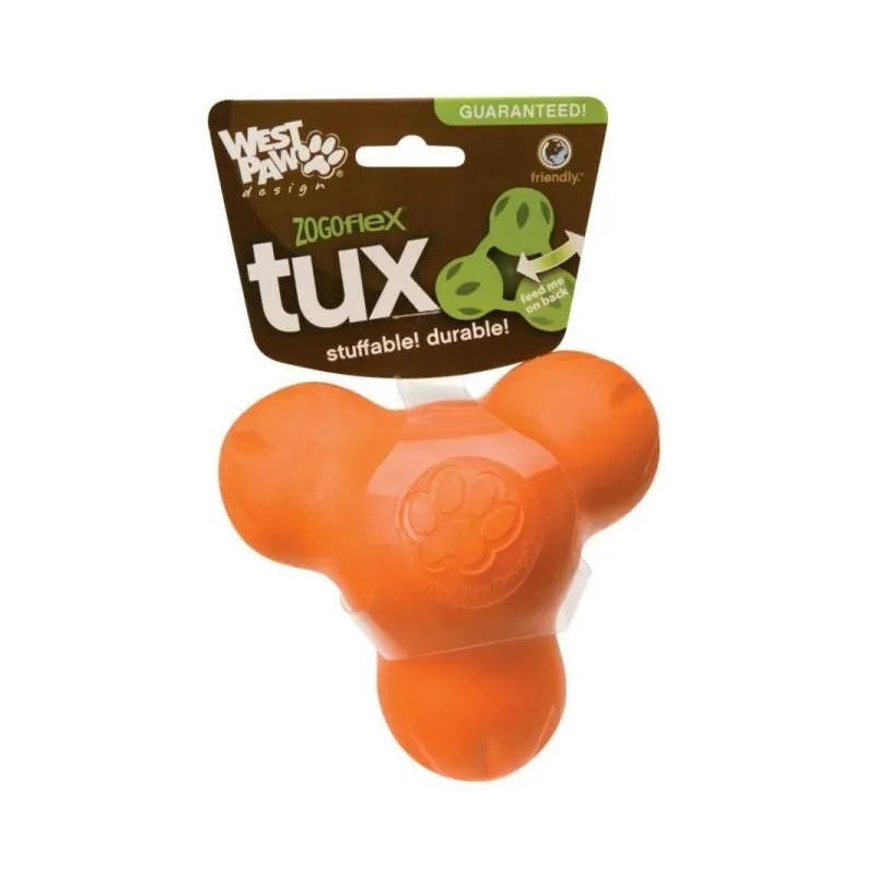 Hundespielzeug & Sport West Paw Tux - 13cm - Orange jetzt online