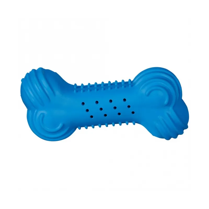 Hundespielzeug & Sport Trixie Kühl-Knochen aus Naturgummi - 11 cm...