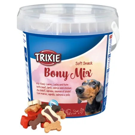Hundesnacks Trixie Soft Snack Bony Mix 500g Eimer jetzt online