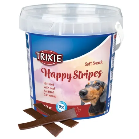 Hundesnacks Trixie Soft Snack Happy Stripes 500g Eimer jetzt online