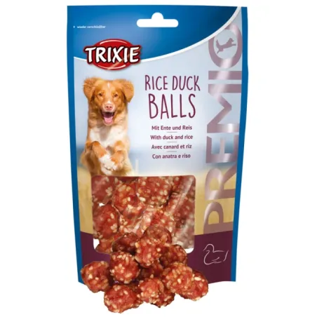 Hundesnacks Trixie Rice Duck Balls - 80g jetzt online