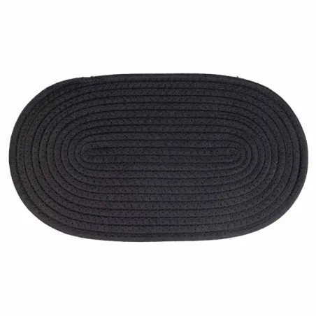 Hundenäpfe & Tränken D&D Napfunterlage Phil - Schwarz - 55 x 32 cm...