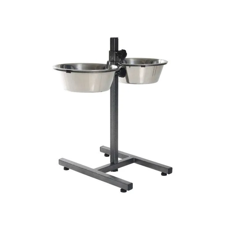Hundenäpfe & Tränken Trixie Hundebar mit Edelstahlnäpfen - 2 x 4,5...